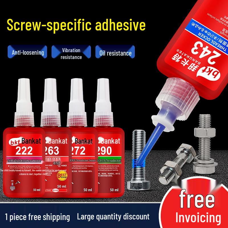Strong Metal Locking Screw Glue & Anaerobic Threadlocker Adhesive