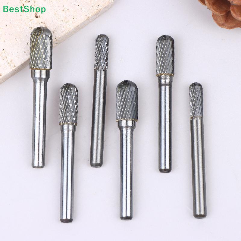 1Pcs Carbide Rotary Burr – Double Cut Die Grinder Bits for Metal, Wood, Plastic Carving & Polishing