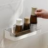 Plastic Bathroom Storage Rack No Nail Bathroom Shelf Toiletries Holder  for Shampoo