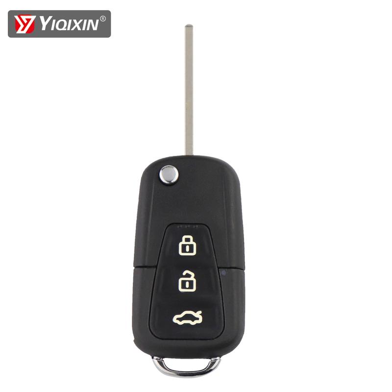 3 Buttons Remote Car Key Shell Case Cover For Lifan X60 X50 720 Replacement Key Housing Fob Control Folding Uncut Blade No Logo
