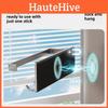 Magnetic Iron Roll Paper Dispenser With Hooks For Kitchen Organizer And Shelf Storage