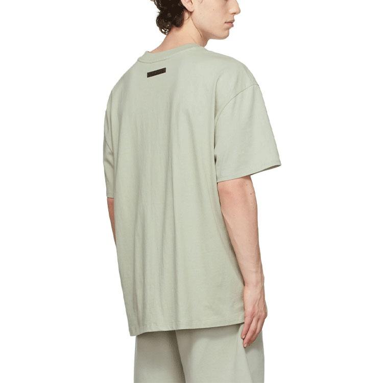 Fear of God Essentials SS21 T-Shirt Concrete Green Men's FOG-FW21-115