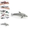Meereskreatur Plastikmodell Delfin Statische Figur Für Meeresliebhaber Und Aquarium Dekoration