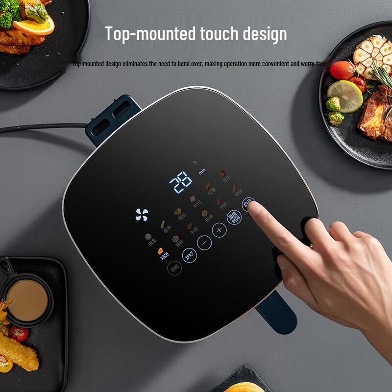 SUPOR 6L Automatic No-Flip Air Fryer with Steam Bake CN Plug (adapter Included)