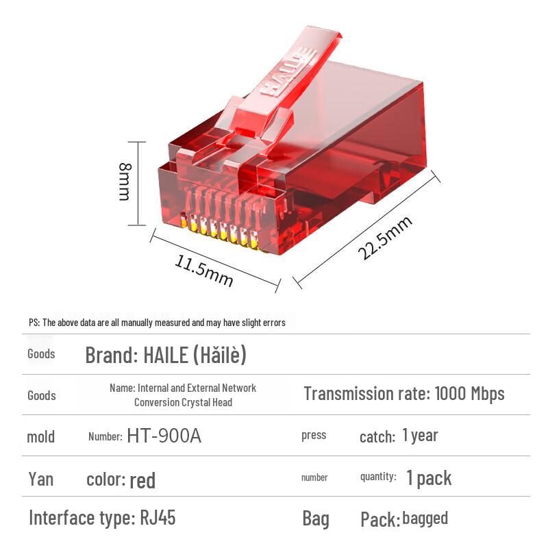 HAILE RJ45 Dedicated Network Connector HT-900A