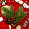 10/30Pcs Artificial Plants Christmas Green Tree Decorations Home Room Accessories Wedding Decorative Flower Garland Diy Gift Box