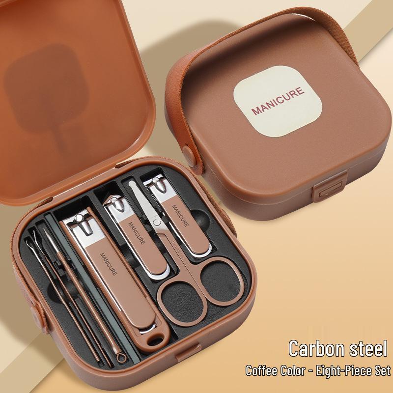 Portable Anti-Splash Nail Clipper & Manicure Set