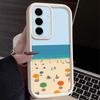 Beach Coast Print Case For Samsung A57 A37 A27 A17 S26 Ultra S25 FE A56 A36 A26 A16 A55 A35 A25 A15 A54 5G S21 S22 S23 S24 Plus Shockproof Cover