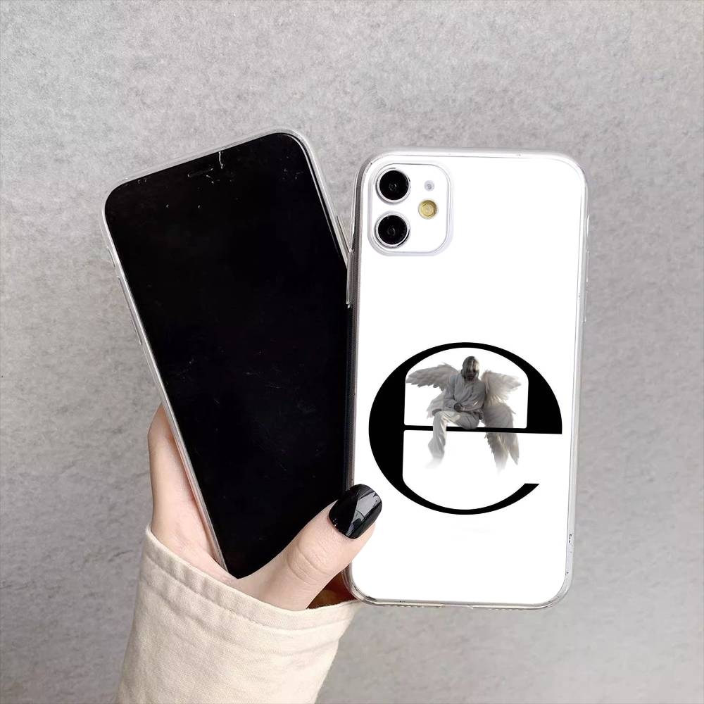 

Чехол для телефона B-Bladee Crest E-Ecco2K E для iPhone 17, 16, 15, 14, 13, 12, 11 Plus, Pro Max Мягкий прозрачный чехол iPhone16plus