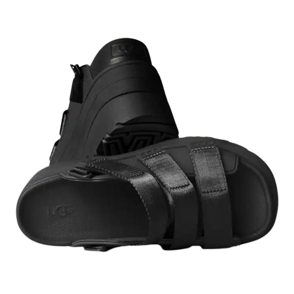 Sandale cu platformă UGG Golden Rise cu baretă Mărime US8 Tocuri pentru femei, 1167431, Negru, (25,0 cm) [Folosit]