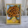 Sunflower Teddy Dried Flower Bouquet - Yunnan Natural Air-Dried Arrangement for Living Room Decor