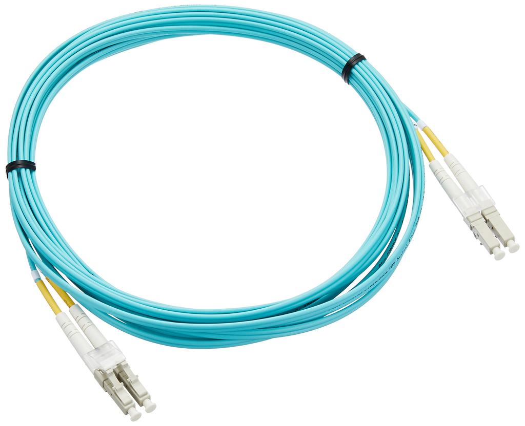 Sanwa Supply OM3 Fiber Optic Cable, LC Connector to LC Connector, 5m, HKB-OM3LCLC-05L