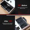 TPE Black For Land Rover Range Rover Sport Vogue 2013-2026 Car Center Console Water Cup Holder Storage Box Car Accessories