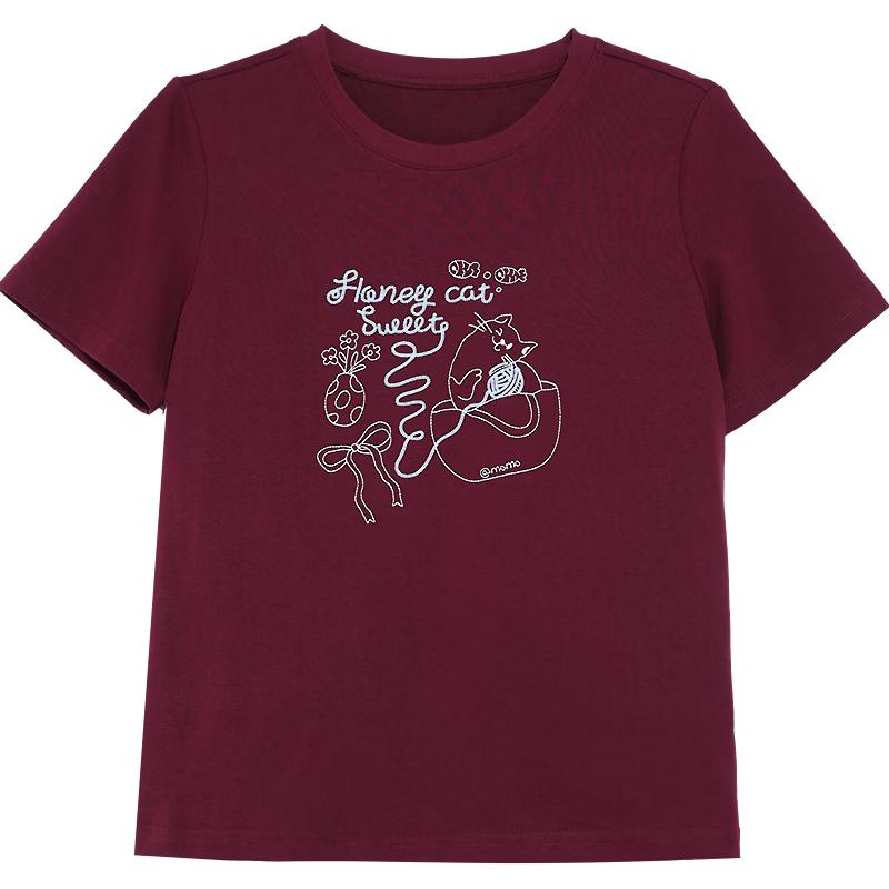 BETU Women s Playful Pet Print T-Shirt L