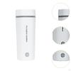 Portable Electric Kettle Leakproof Travel for Traveling Auto Car Home White