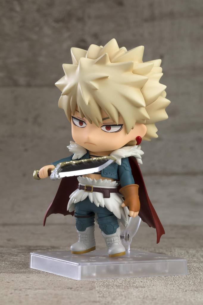 My Hero Academia Nendoroid Katsuki Bakugo Ti Flott Kostyme Versjon. Ca. 100mm Plastikk Malt Bevegelig Figur