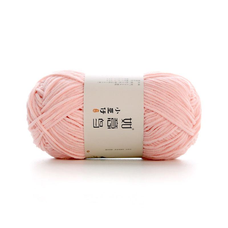 50g/Roll 2mm Thin Chenille Yarn Hand-Woven DIY Doll Craft Scarf Woven Soft Warm Yarn Blanket Crochet Knitting Thread 145 Meters