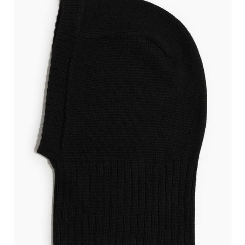 H&M Knitted Balaclava Black 1264596001
