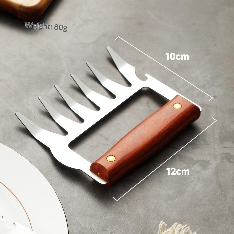 

Outdoor Barbecue Fork Shredde Bear Claws Pull Shred Pork Meat Clamp Manual Roasting Fork Tool Accessories Kitchen Gadgets