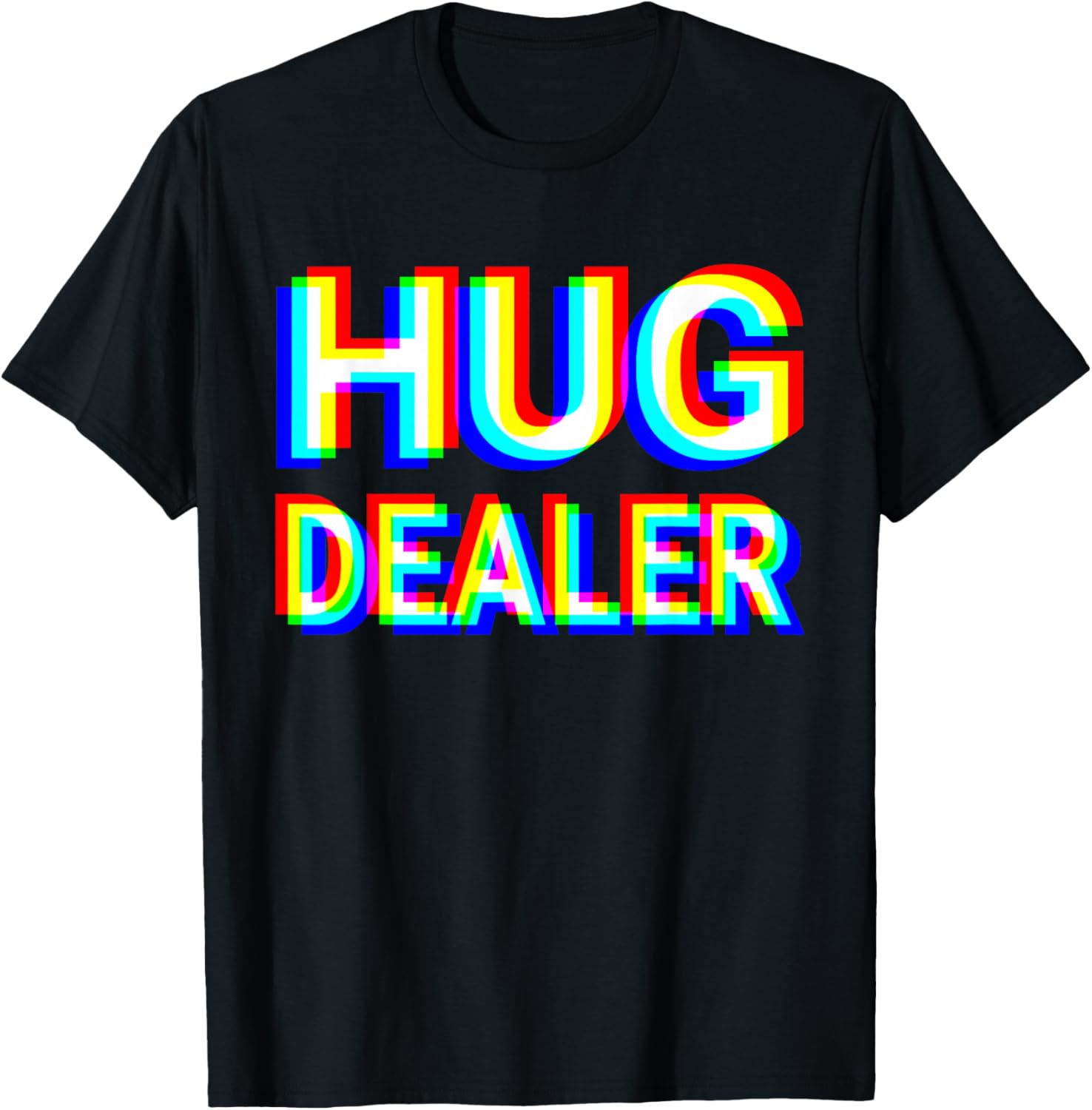 Hug Dealer Techno EDM Music Festival Raver Dance Rave T-Shirt S