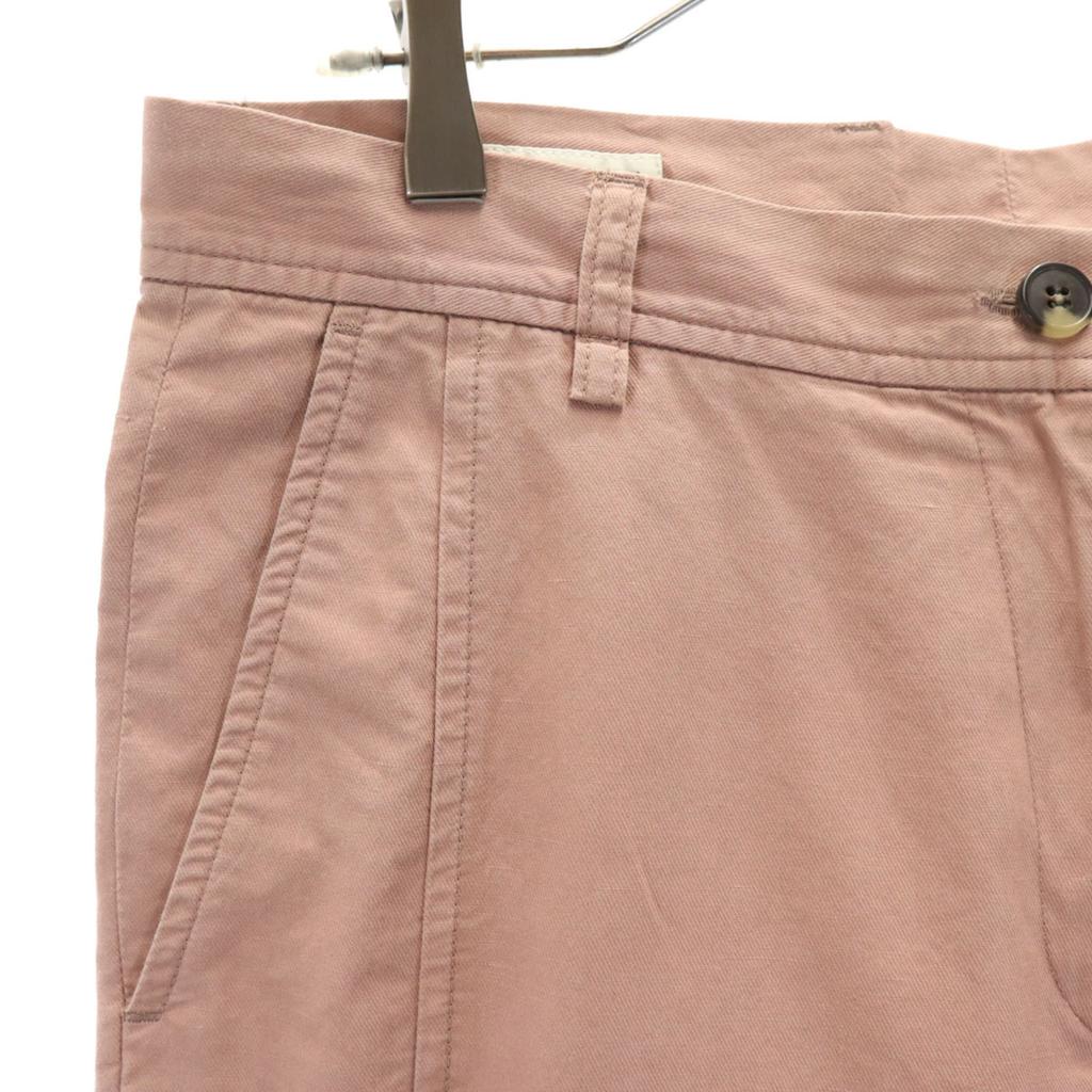 Dries Van Noten Linen Blend Tapered Pants 40 Dusty Pink Women Used