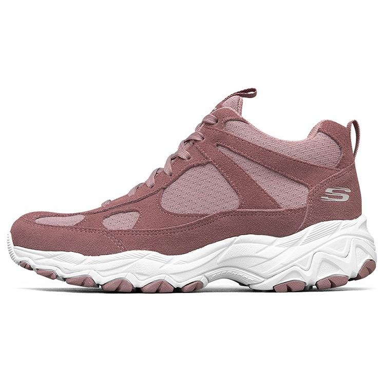 (WMNS) Skechers D Lites High-Top Daddy Shoes Pink Women s 66666233-MVE EU 35
