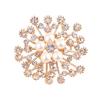 Women'S Clothing Accessories Large Snowflake Pearl Crystal Brooch Exquisite Flower Brooch Pin