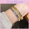 Vintage Geometric Copper Bracelet With 18k Gold Plating And Zirconia For Womens Fashion Jewelry