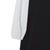 Rap Square Neck Shirred Color Block Mini Dress Ar1Wo364