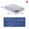 MORIPiLO Hotel Collection Pillow Standard, Hotel-Quality, New York Style (Regular Size, Gray), Approx. 43x63x15cm, by Morishita Makura