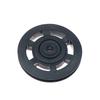 Fitness Equipment Parts Pulley Wheel Round Black Wheel Cable Gym Fitness Equipment Part Exercise Machine Part Accessory