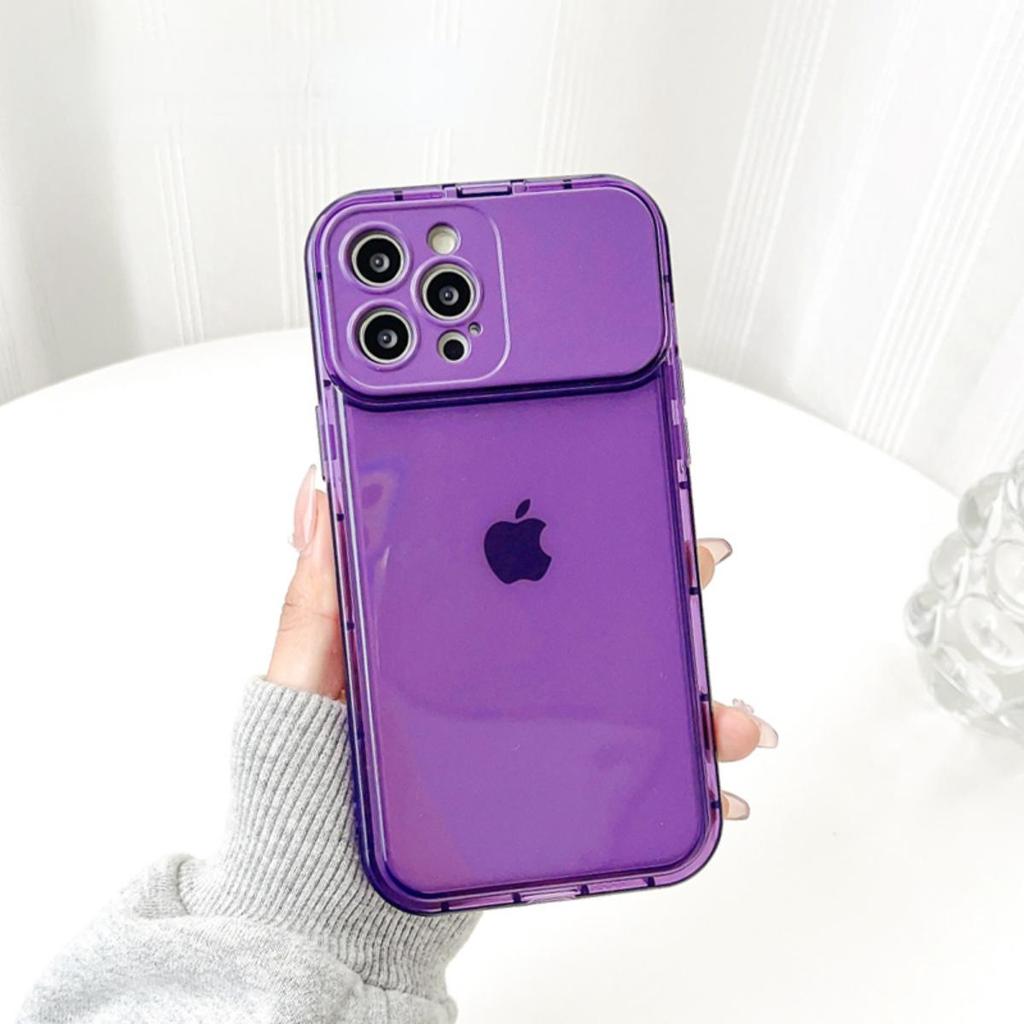 Fold Camera Flip Mirror Stand Holder Transparent Phone Case For Phone 17 Pro 16 15 14 Plus 11 Pro Max 13 12 XS X XR Cover