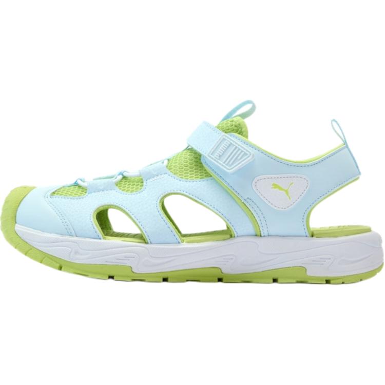 Puma Fun Racer Terra Jr Fashion Comfortable Breathable Low Top Sandals Kids sandals Light-Blue 406340-03