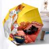 Cats, Aristocats Themed Automatic Opening and Closing Umbrella, Brightly Colored 8-rib Portable Umbrella, Suitable for Men and Women, A Perfect Gift F