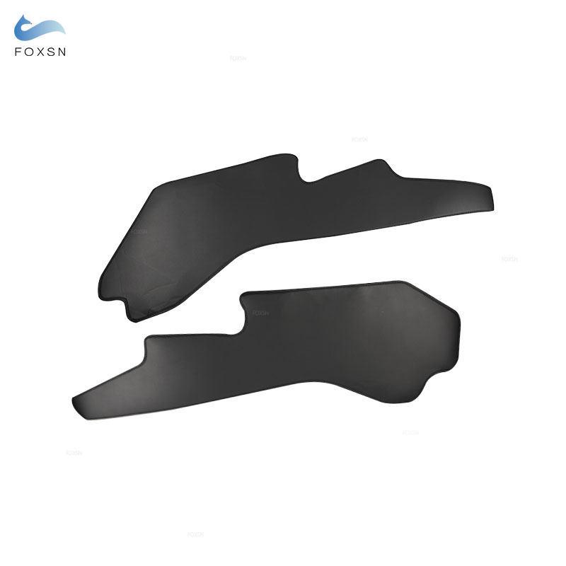 PU Leather Car Interior Center Console Gear Shift Panel Side Anti-Kick Pad For Tesla Model 3 Y Highland Juniper 2025