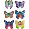 Herma Butterflies Magic Sticker (Embossed)