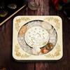 Wooden DIY Jewelry Display Base Reusable Wooden Bracelet Tray Crystal Stone Base  Gift