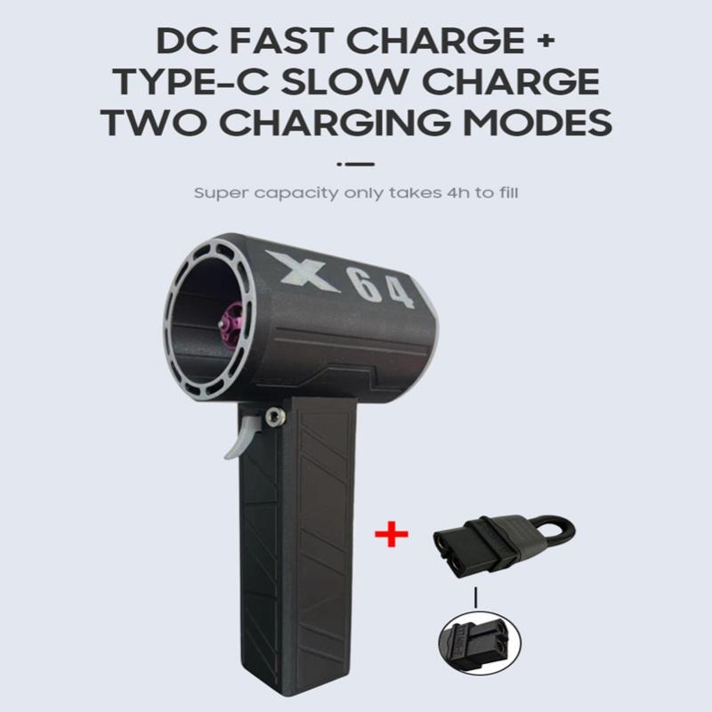 Electric Dust Blower Brushless Motor 11 Blade Powerful Turbofan Stepless Adjustable Rechargeable Jet Dry Blower For Home Car