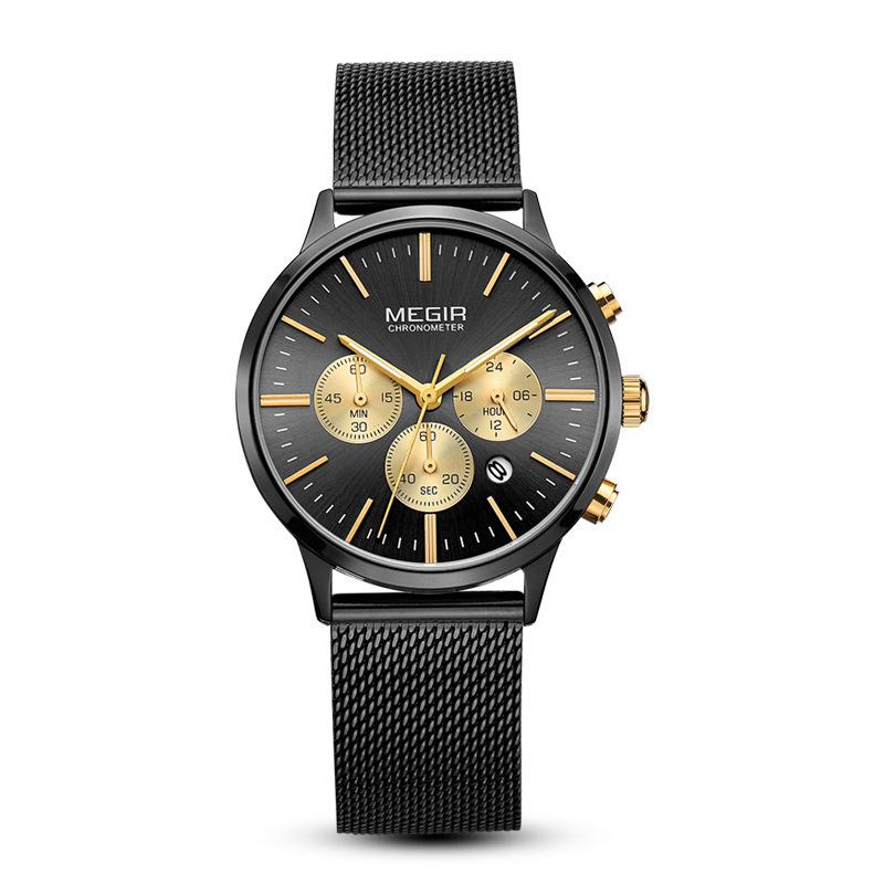 Multifunctional Watch Fashion Waterproof Chronograph Women'S Watch Quartz Watch 2011M