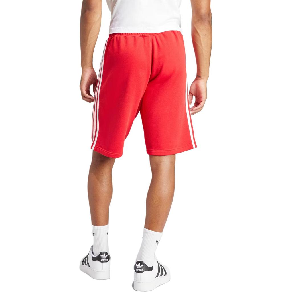 adidas 3-Stripe Shorts Asia Sizing 'Red' Men's IM9425