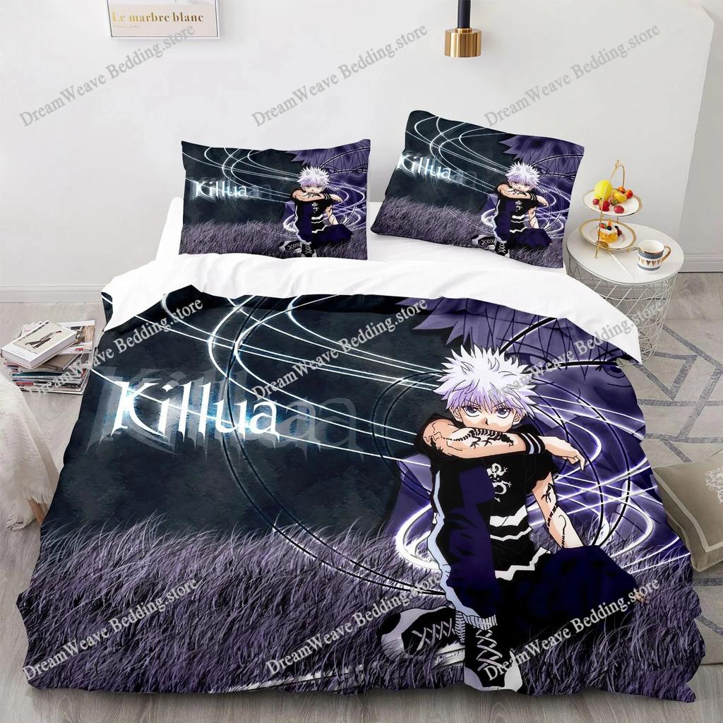 3D Print Duvet Cover Hunter×Hunter Pattern Quilt Covers For Children Single Twin Queen King Bedding Set Home Textile Luxury Gift