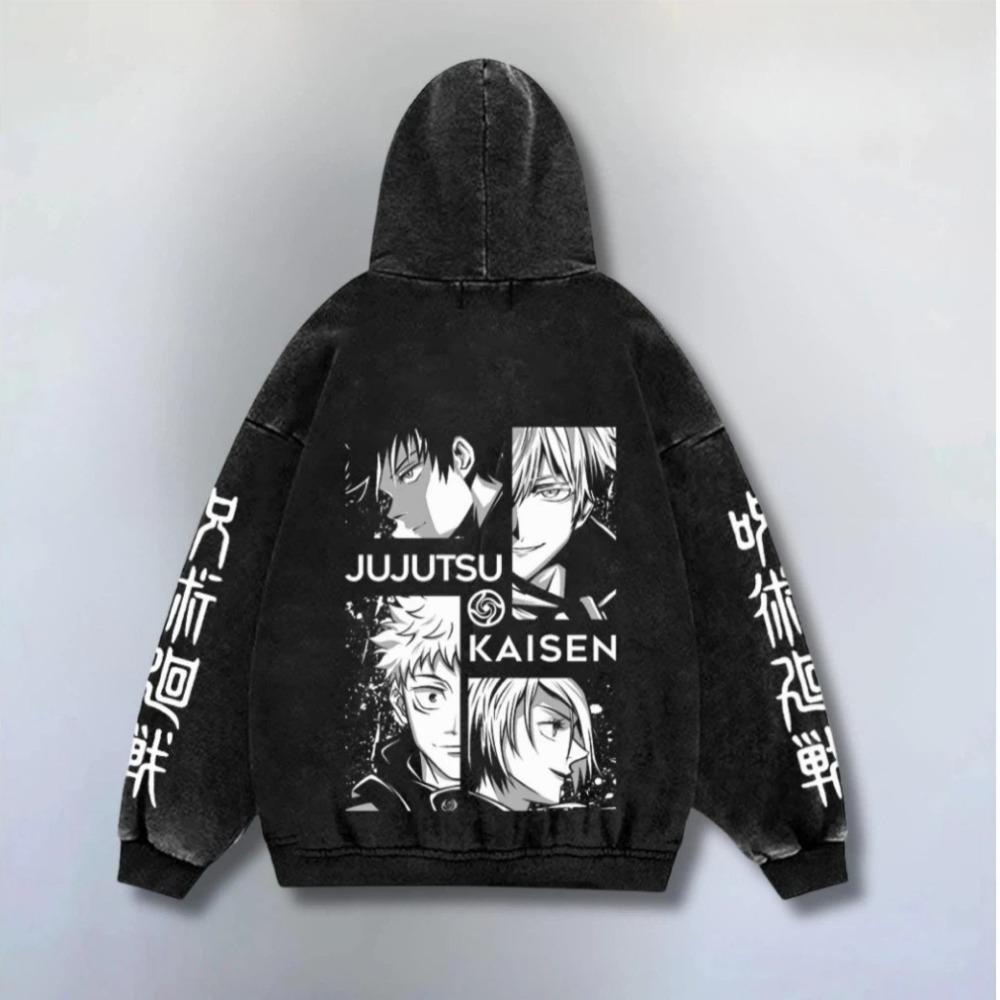 Men's Hoodie Anime Graphic Fashion Pullover Autumn Clothing Casual Clothes Women Tops Sweatshirts