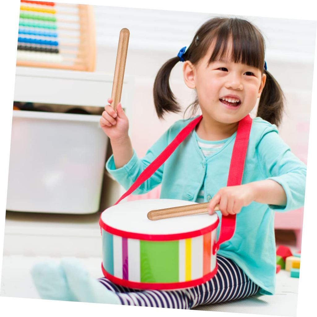 Abaodam 20pcs Butter Party Rhythm Sticks, Kids Educational Tool, Kids Musical Instrument Sticks, Musical Instrument for Kids, Rhythm Sticks, Wooden