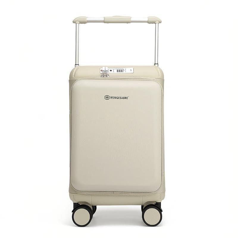 OEING Wide-Handle Password Lock Suitcase