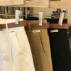 Women Summer Shorts A-line Solid Color With Belt High Waist Suit Shorts Loose Pockets Zipper Button Closure Lady Dating Commute Shorts