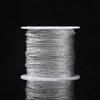 Handmade Gold & Silver Thread for DIY Weaving: Chinese Knot Tassel Bracelet Material, Small Coil Roll