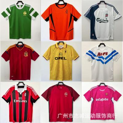 Vintage AC Naples Jersey Brazil Portugal Spain Live Jersey To Undertake Delivery