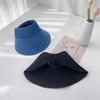 Women's and Men's Daily Overfit Ribbon Sun Cap Hat