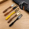 5PCS Fabric Zipper Closure Replacement Slider for Zipper Handle Repair Kit Zipper Pullers Durable Wear-Resistant Cord LLT003