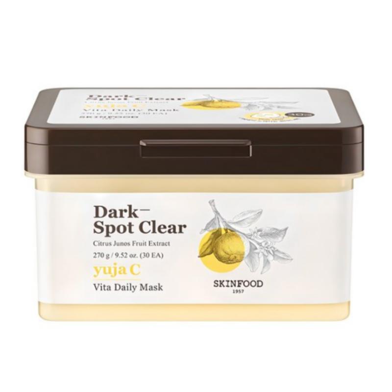 SKINFOOD Yuja Seed Daily Mask 270g, 1Pack (30 sheets)